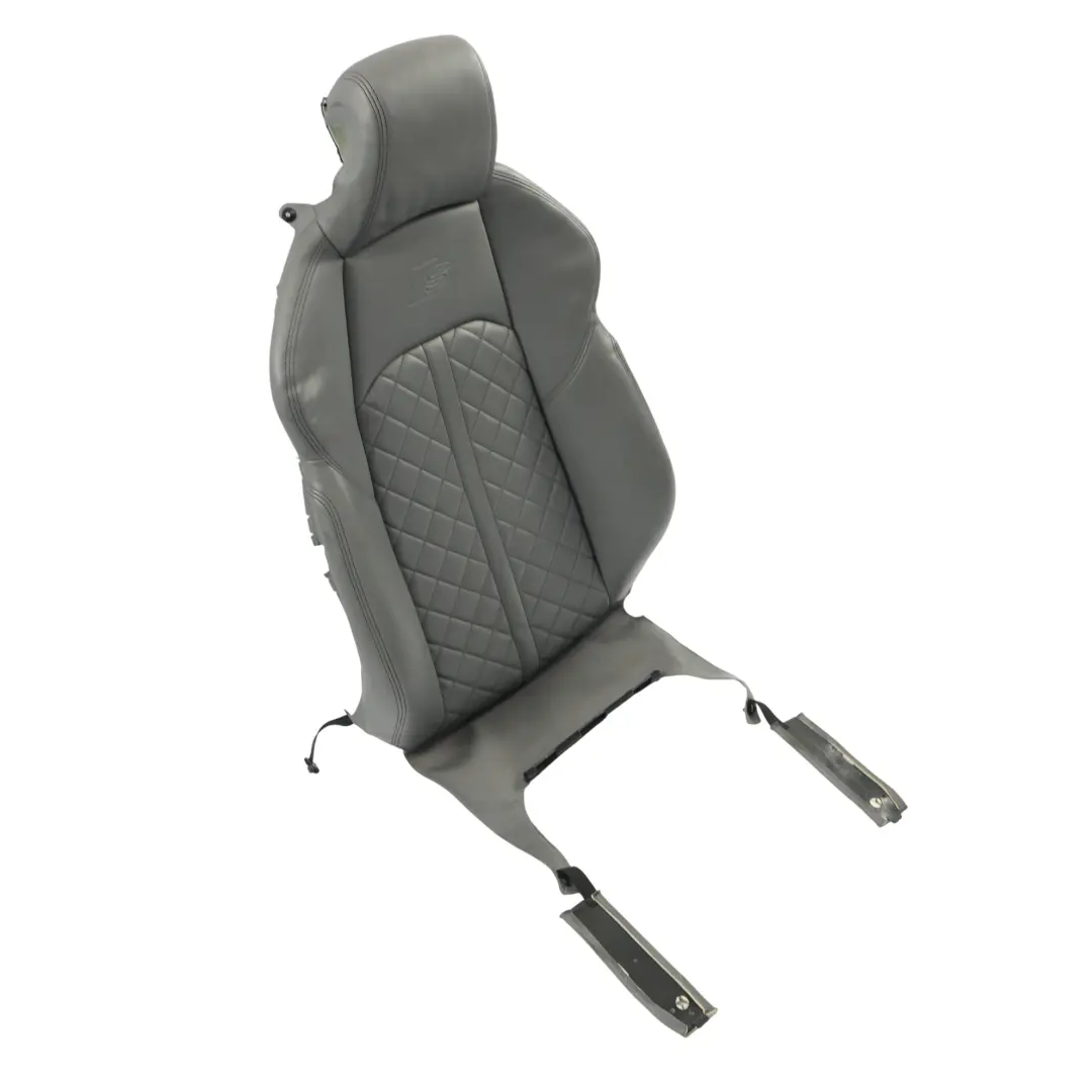 Audi S4 B9 S5 F5 Tapicerka Oparcie Fotela Sport Grzane Skórzany Czarny Lewy - SKU 8W6881805BJ-5 - Numer Części 8W6881805BJ