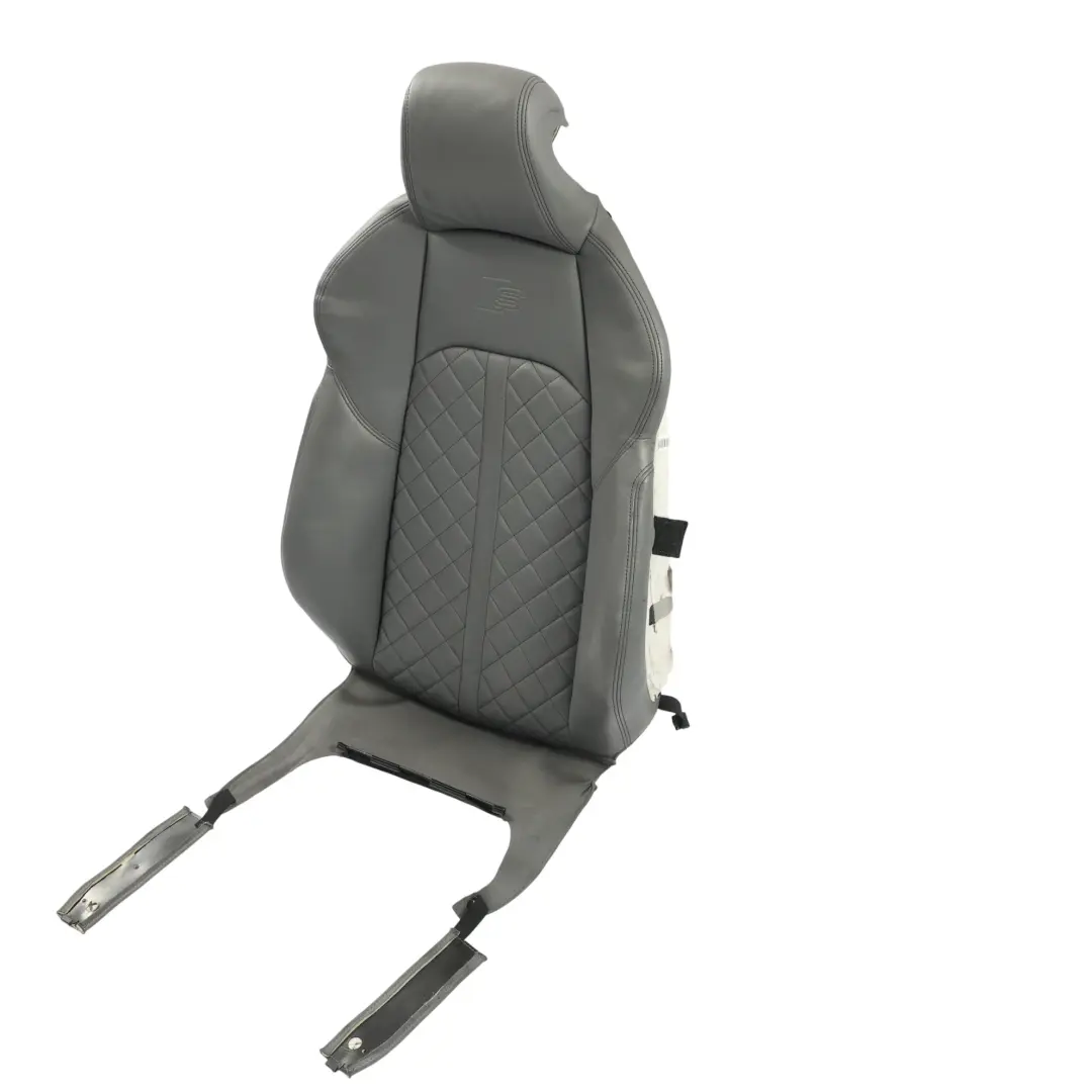 Rivestimento Schienale Sedile Anteriore Pelle Nera Sinistra per Audi S4 B9 S5 F5 con numero di parte 8W6881805BJ Audi S4 B9 S5 F5 Rivestimento Schienale Sedile Anteriore Pelle Nera Sinistra - SKU 8W6881805BJ-5 - Numero di parte 8W6881805BJ