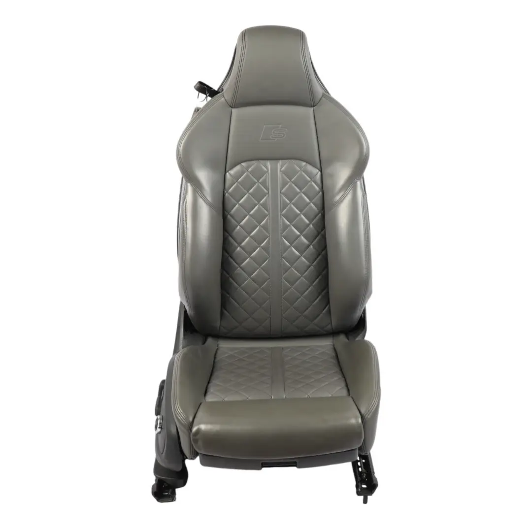 Front Seat Sport Heated Massage Leather Rotor Grey Right O/S to Audi A5 S5 F5 Coupe with Part number 8W6881806BJ Audi A5 S5 F5 Coupe Front Seat Sport Heated Massage Leather Rotor Grey Right O/S - SKU 8W6881806BJ-5 - Part number 8W6881806BJ