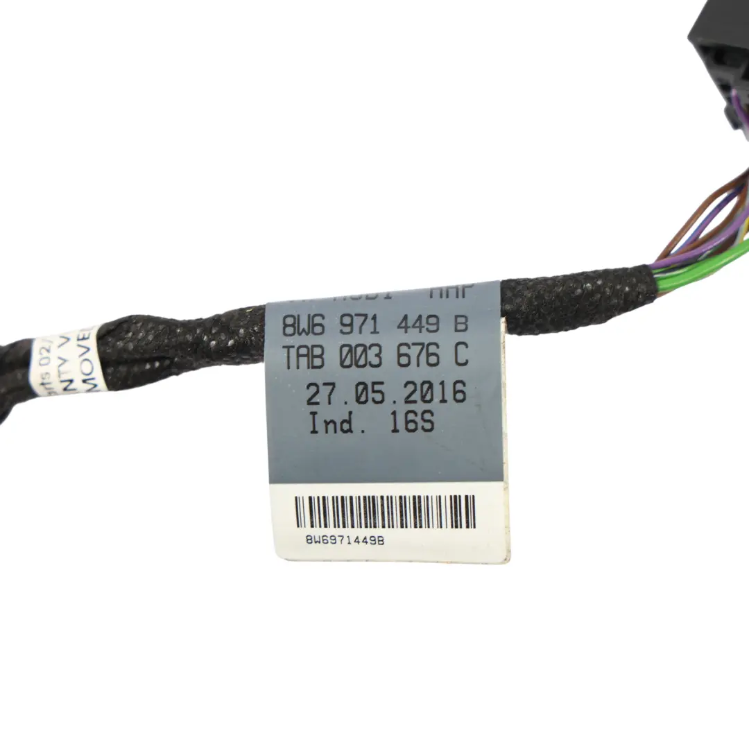 Door Wire Wiring Cable Loom Harness Rear Left Right N/O/S to Audi S5 F5 with Part number 8W6971449B Audi S5 F5 Door Wire Wiring Cable Loom Harness Rear Left Right N/O/S - SKU 8W6971449B - Part number 8W6971449B
