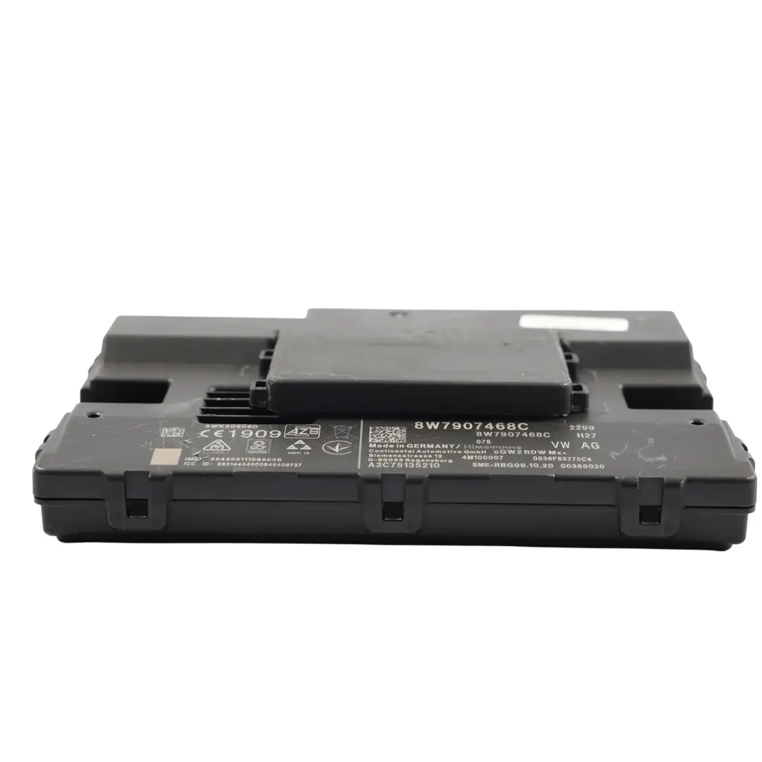 Audi A4 B9 A5 S5 F5 Gateway Modul Steuergerät - SKU 8W7907468C - Teilenummer 8W7907468C