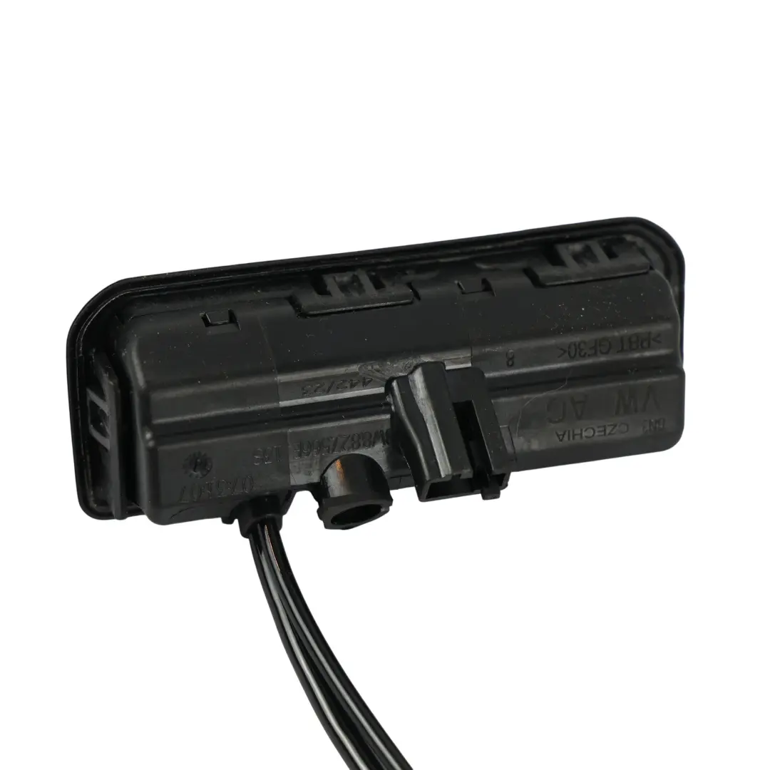 Manija Apertura Portón Trasero Cámara Visión Trasera para Audi A6 C8 con número de pieza 8W8827566E Audi A6 C8 Manija Apertura Portón Trasero Cámara Visión Trasera - SKU 8W8827566E - Número de pieza 8W8827566E