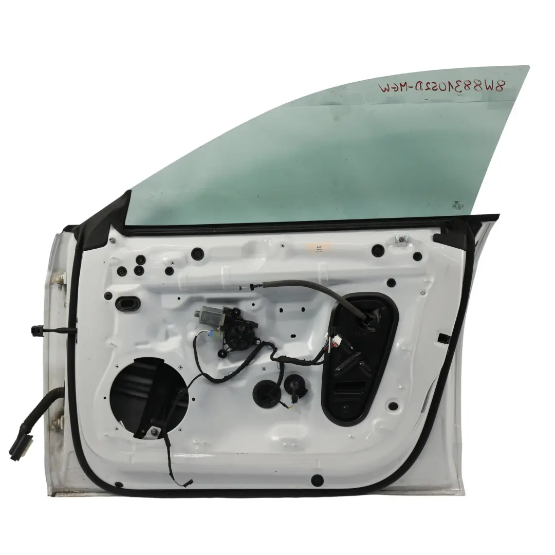 Sportback Porta Anteriore Destra Glacier White Bianco Perla - S9R per Audi A5 F5 con numero di parte 8W8831052D Audi A5 F5 Sportback Porta Anteriore Destra Glacier White Bianco Perla - S9R - SKU 8W8831052D-MGW - Numero di parte 8W8831052D