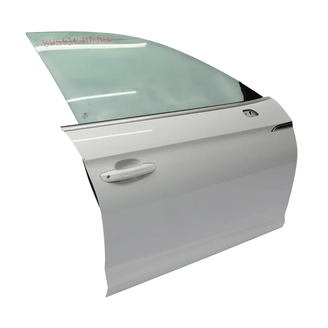 Audi A5 F5 Sportback Door Front Right O/S Glacier White Pearl - S9R - SKU 8W8831052D-MGW - Part number 8W8831052D