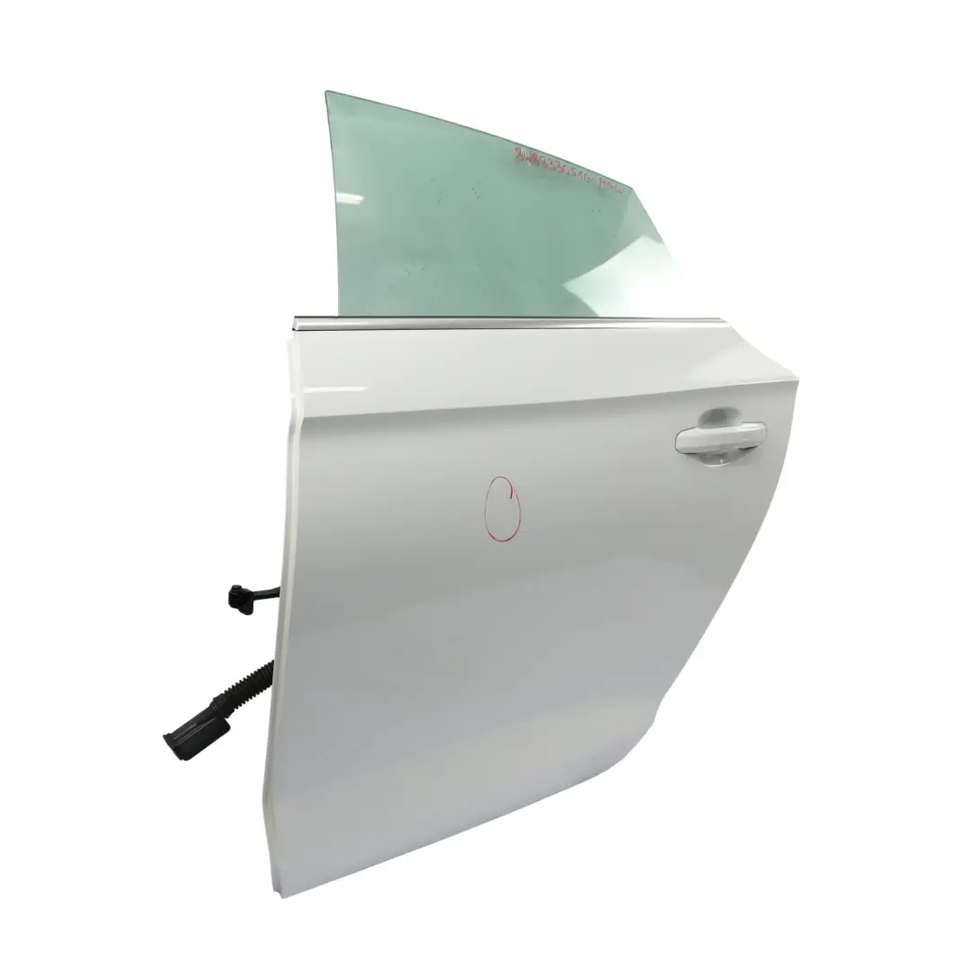 Audi A5 F5 Sportback Puerta Trasera Izquierda Glacier White Pearl - S9R - SKU 8W8833051G-MGW - Número de pieza 8W8833051G