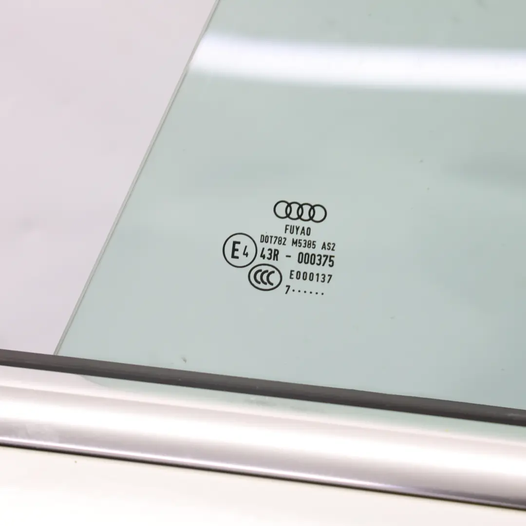 Sportback Drzwi Tylne Prawe Glacier White Pearl Biały - S9R do Audi A5 F5 o numerze 8W8833052G Audi A5 F5 Sportback Drzwi Tylne Prawe Glacier White Pearl Biały - S9R - SKU 8W8833052G-MGW - Numer Części 8W8833052G