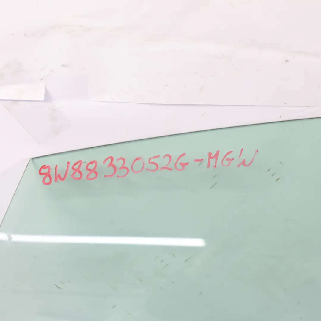 Sportback Door Rear Right O/S Glacier White Pearl - S9R to Audi A5 F5 with Part number 8W8833052G Audi A5 F5 Sportback Door Rear Right O/S Glacier White Pearl - S9R - SKU 8W8833052G-MGW - Part number 8W8833052G