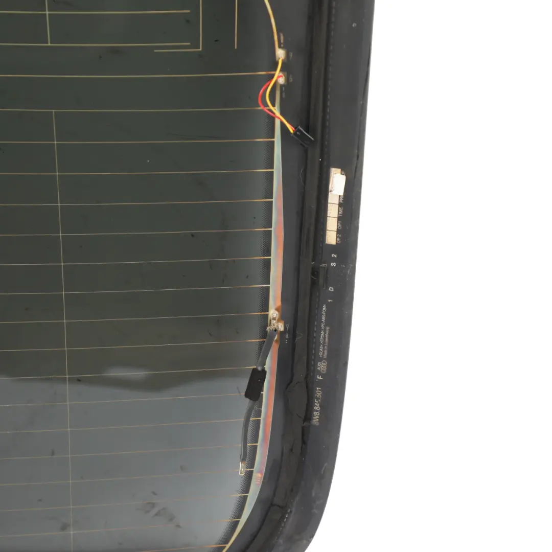 Audi A5 F5 Sportback Rear Window Glass Back Glazing Green AS2 - SKU 8W8845501F - Part number 8W8845501F