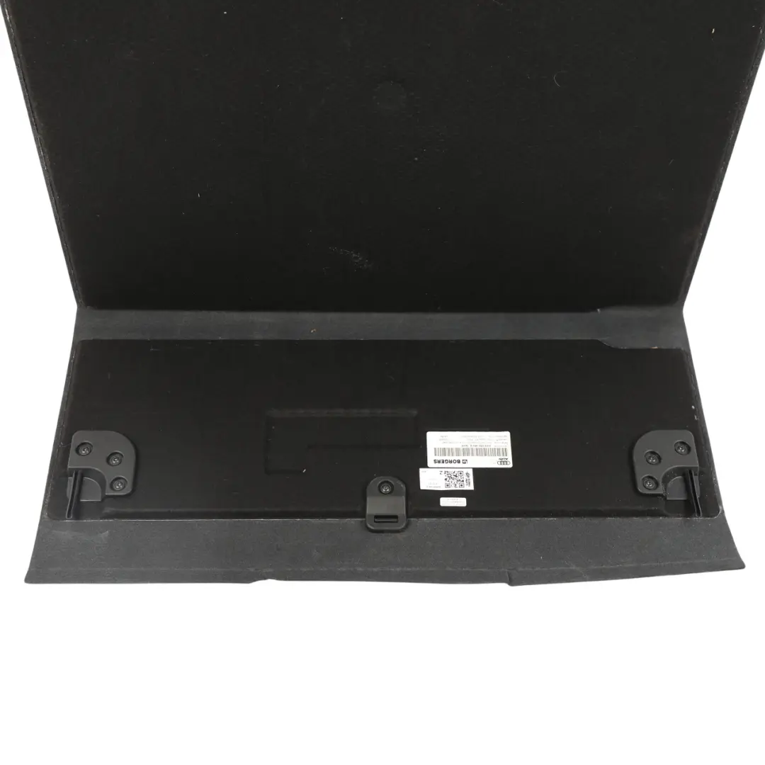 Audi A4 B9 A5 F5 Boot Trunk Floor Mat Carpet Cover Liner Black - SKU 8W8863463E - Part number 8W8863463E