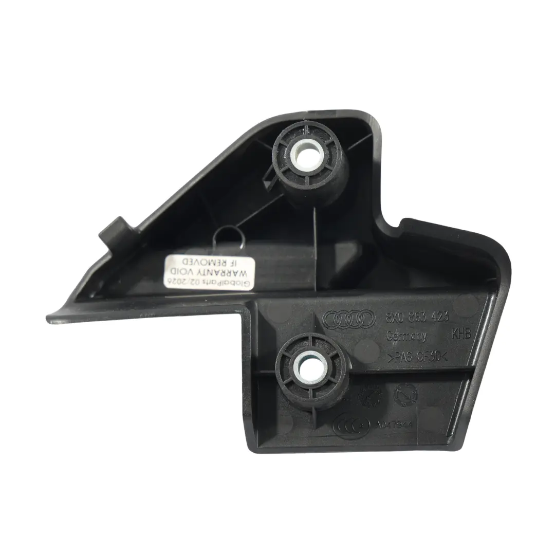 Soporte Alfombra Piso Trasero Izquierda para Audi A1 8X con número de pieza 8X0863423 Audi A1 8X Soporte Alfombra Piso Trasero Izquierda - SKU 8X0863423 - Número de pieza 8X0863423