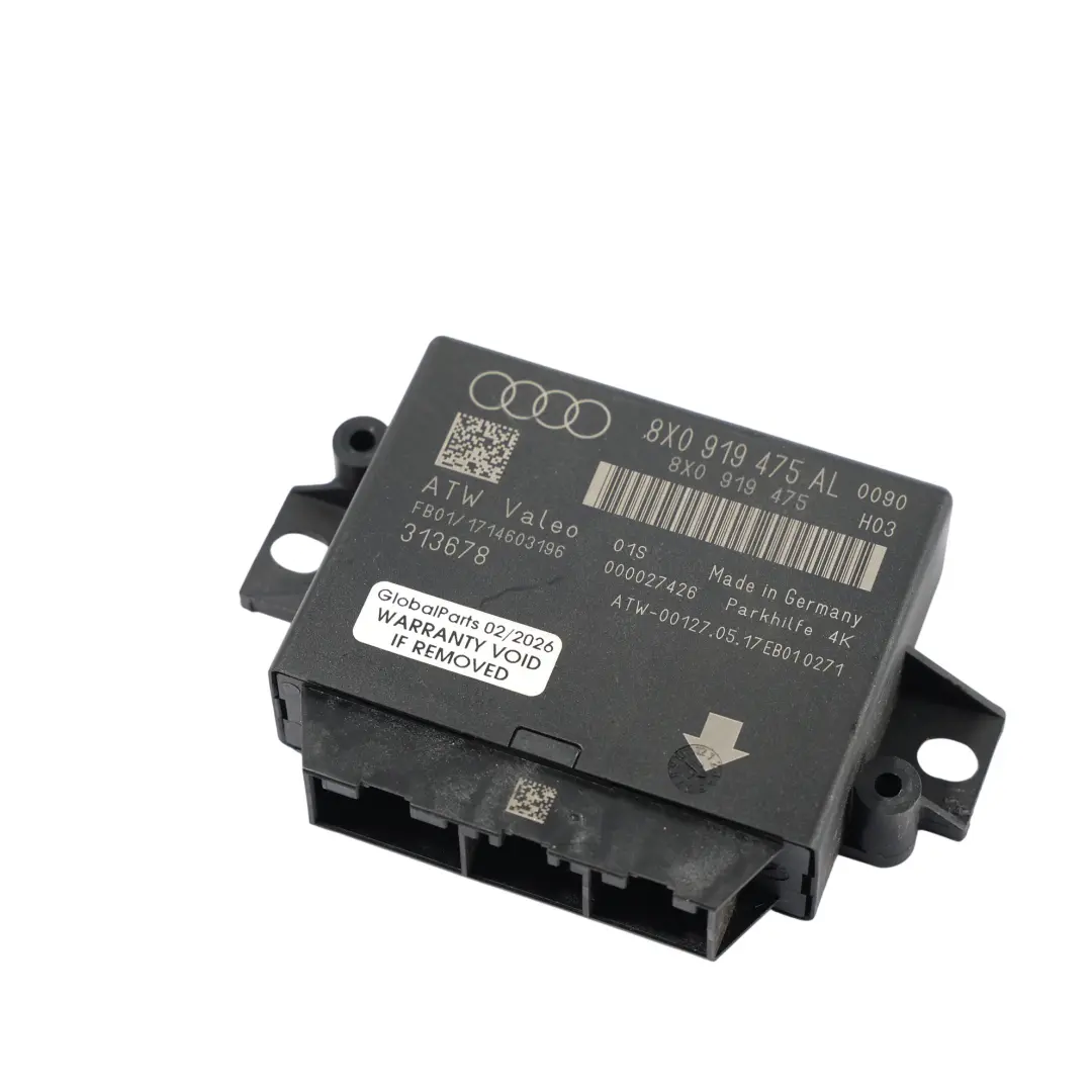 PDC Assistenza Al Parcheggio Modulo Di Controllo ECU per Audi A1 S1 8X con numero di parte 8X0919475AL Audi A1 S1 8X PDC Assistenza Al Parcheggio Modulo Di Controllo ECU - SKU 8X0919475AL - Numero di parte 8X0919475AL