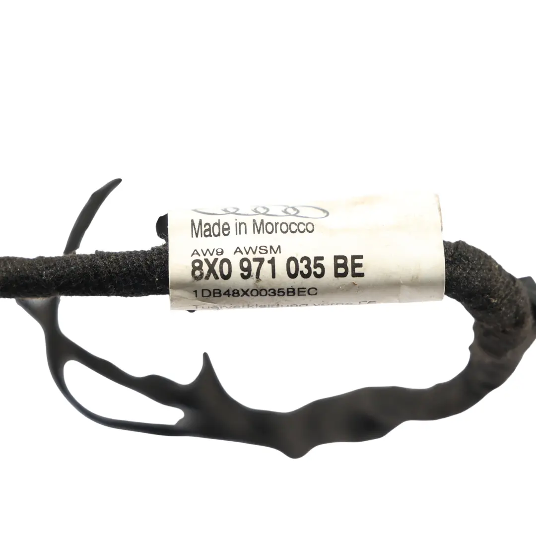 Puerta Delantera Loom Cableado Mazo Lado Conductor 8X0971035BE para Audi A1 8X con número de pieza 8X0971035BG Audi A1 8X Puerta Delantera Loom Cableado Mazo Lado Conductor 8X0971035BE - SKU 8X0971035BG - Número de pieza 8X0971035BG