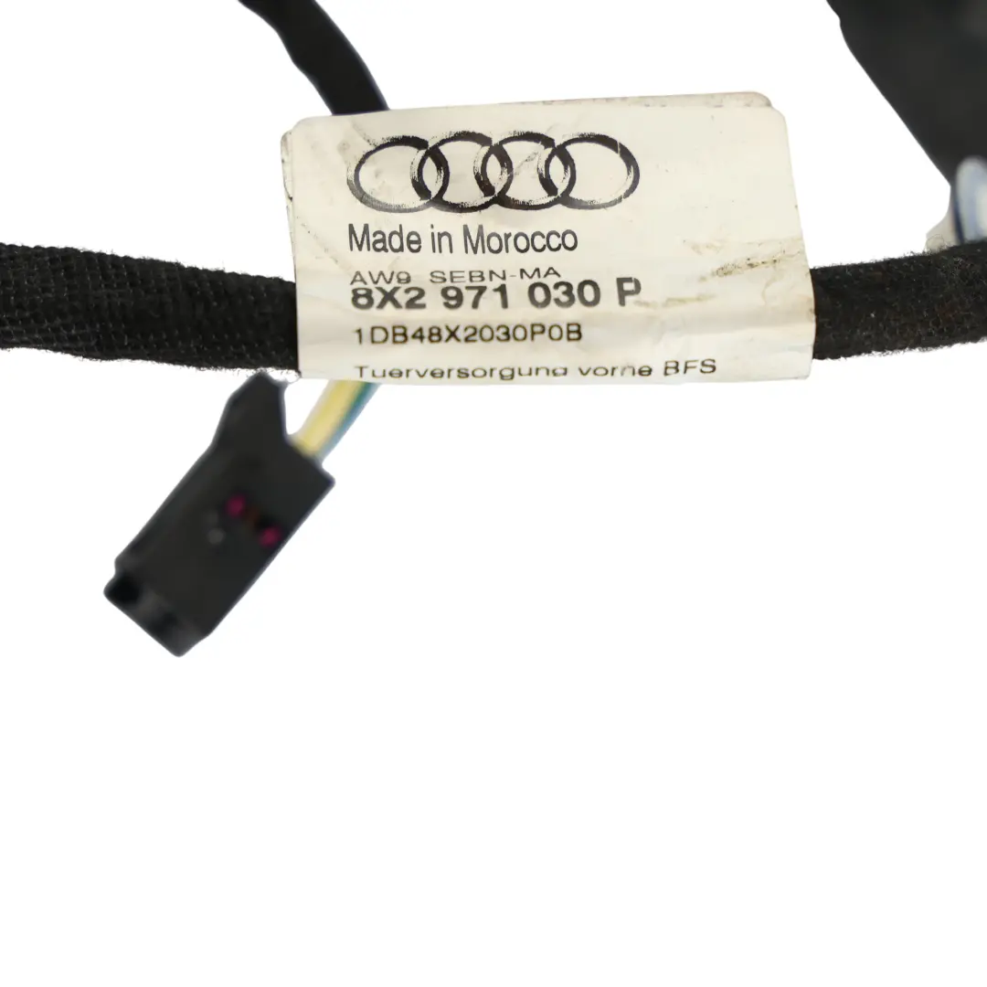 Front Door Cable Wire Harness Loom to Audi S1 8X with Part number 8X2971030P Audi S1 8X Front Door Cable Wire Harness Loom - SKU 8X2971030P - Part number 8X2971030P