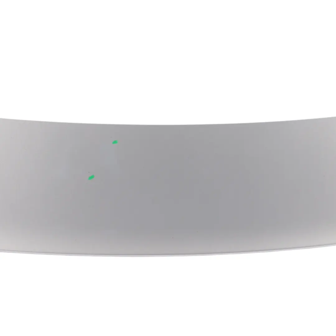 Audi A1 8X Rear Spoiler Wing Tailgate Trunk Trim Panel Foil Silver - Z7G - SKU 8X4827933D-FSI - Part number 8X4827933D