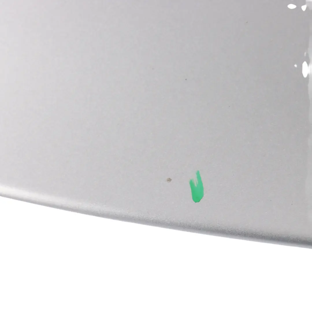 Audi A1 8X Rear Spoiler Wing Tailgate Trunk Trim Panel Foil Silver - Z7G - SKU 8X4827933D-FSI - Part number 8X4827933D