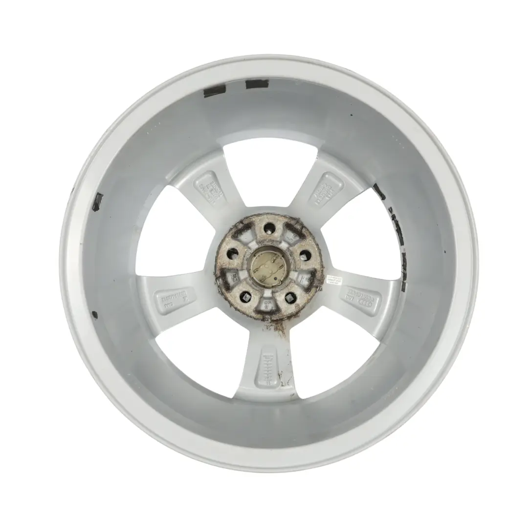 Alloy Wheel Rim 16" 7J ET:34 Star Spoke to Audi A1 8X Silver with Part number 8XA601025A Audi A1 8X Silver Alloy Wheel Rim 16" 7J ET:34 Star Spoke - SKU 8XA601025A-2 - Part number 8XA601025A