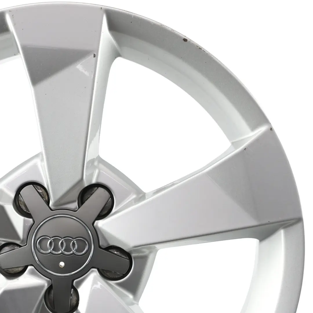 Alloy Wheel Rim 16" 7J ET:34 Star Spoke to Audi A1 8X Silver with Part number 8XA601025A Audi A1 8X Silver Alloy Wheel Rim 16" 7J ET:34 Star Spoke - SKU 8XA601025A-2 - Part number 8XA601025A