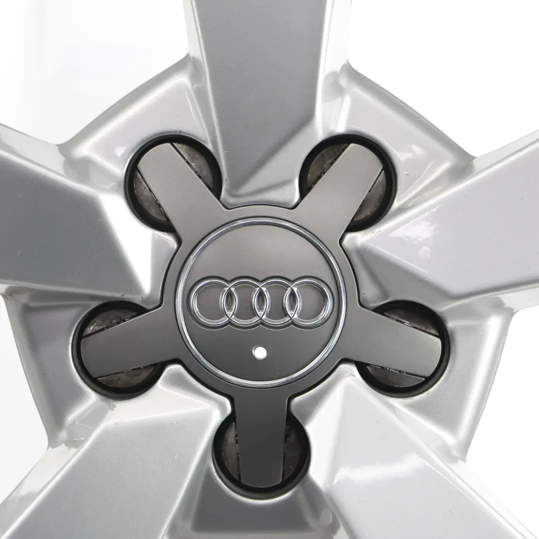 Audi A1 8X Wheel Rim Alloy Silver 16" 7J ET:34 Star Spoke - SKU 8XA601025A-3 - Part number 8XA601025A