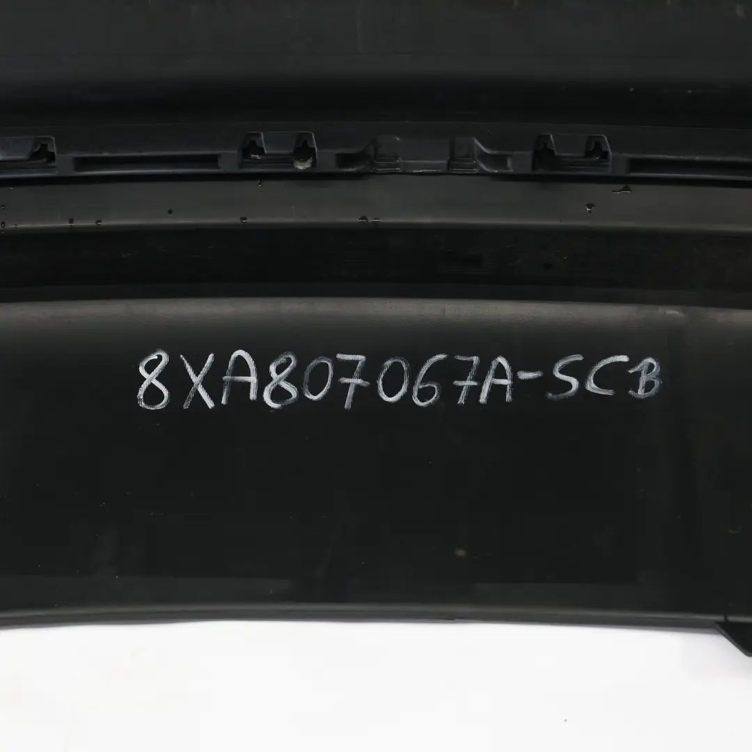 Audi A1 8X Rear Bumper Panel Parktronic Scuba Blue Metallic - X5Q - SKU 8XA807067A-SCB - Part number 8XA807067A