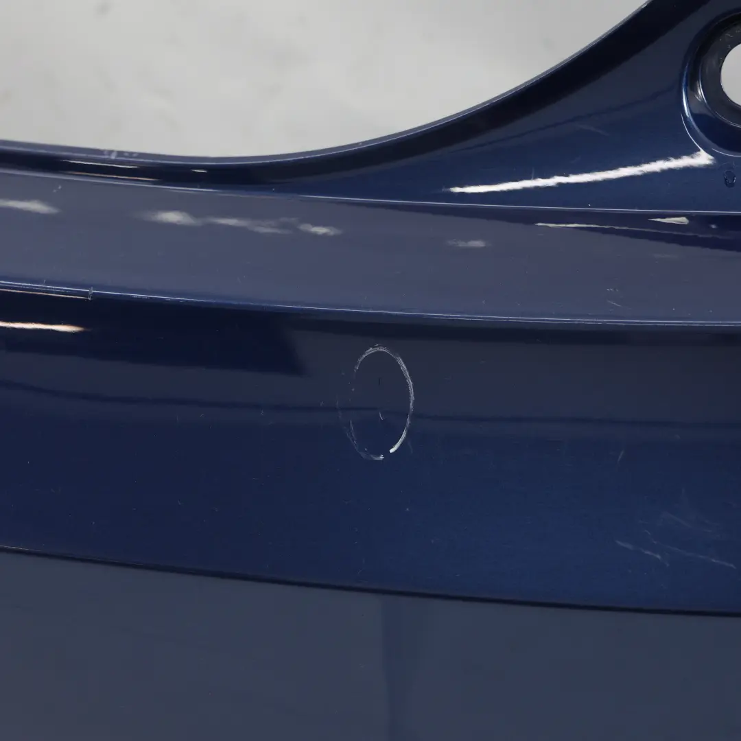 Bumper Panel Parktronic Scuba Blue Metallic - X5Q to Audi A1 8X Rear with Part number 8XA807067A Audi A1 8X Rear Bumper Panel Parktronic Scuba Blue Metallic - X5Q - SKU 8XA807067A-SCB - Part number 8XA807067A