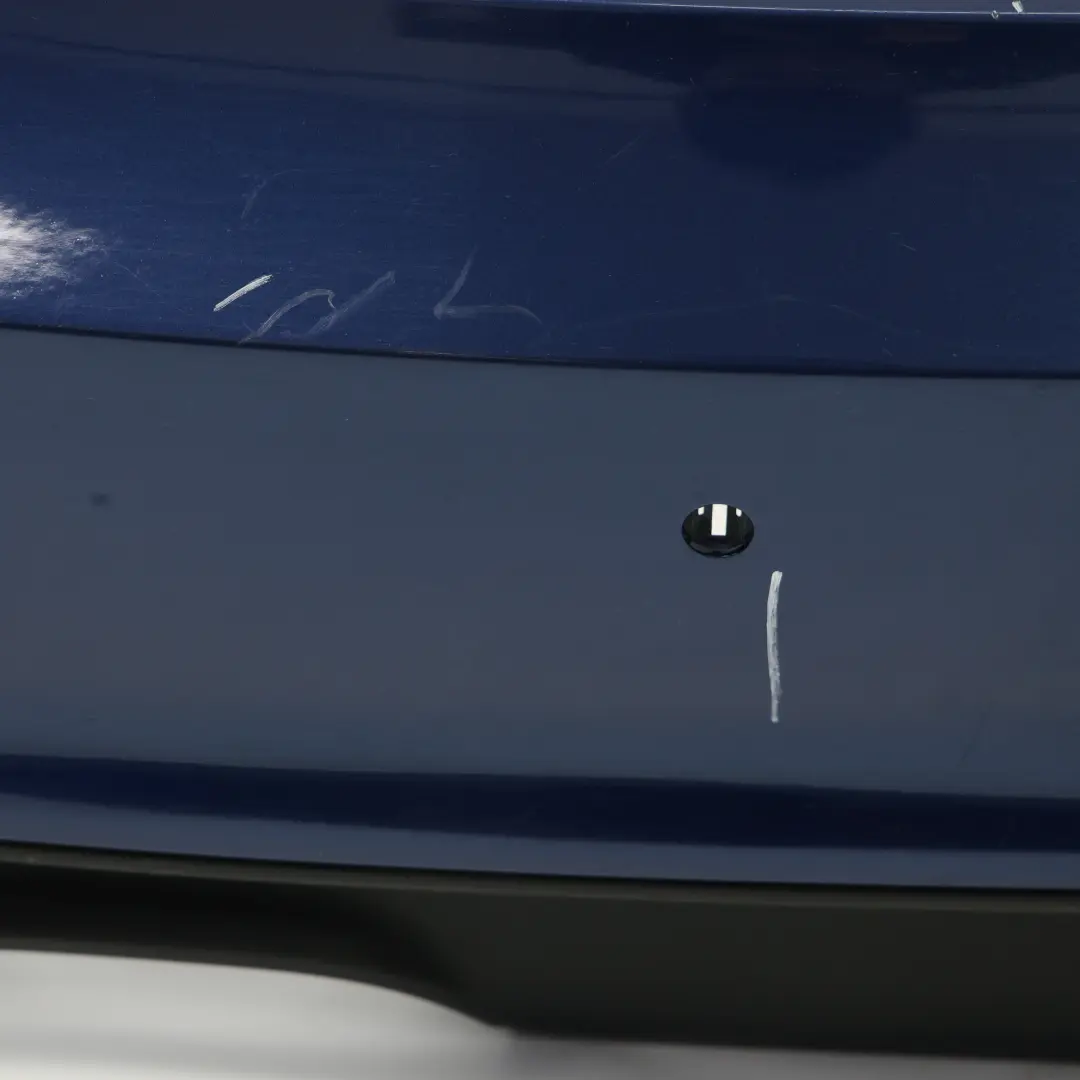 Bumper Panel Parktronic Scuba Blue Metallic - X5Q to Audi A1 8X Rear with Part number 8XA807067A Audi A1 8X Rear Bumper Panel Parktronic Scuba Blue Metallic - X5Q - SKU 8XA807067A-SCB - Part number 8XA807067A