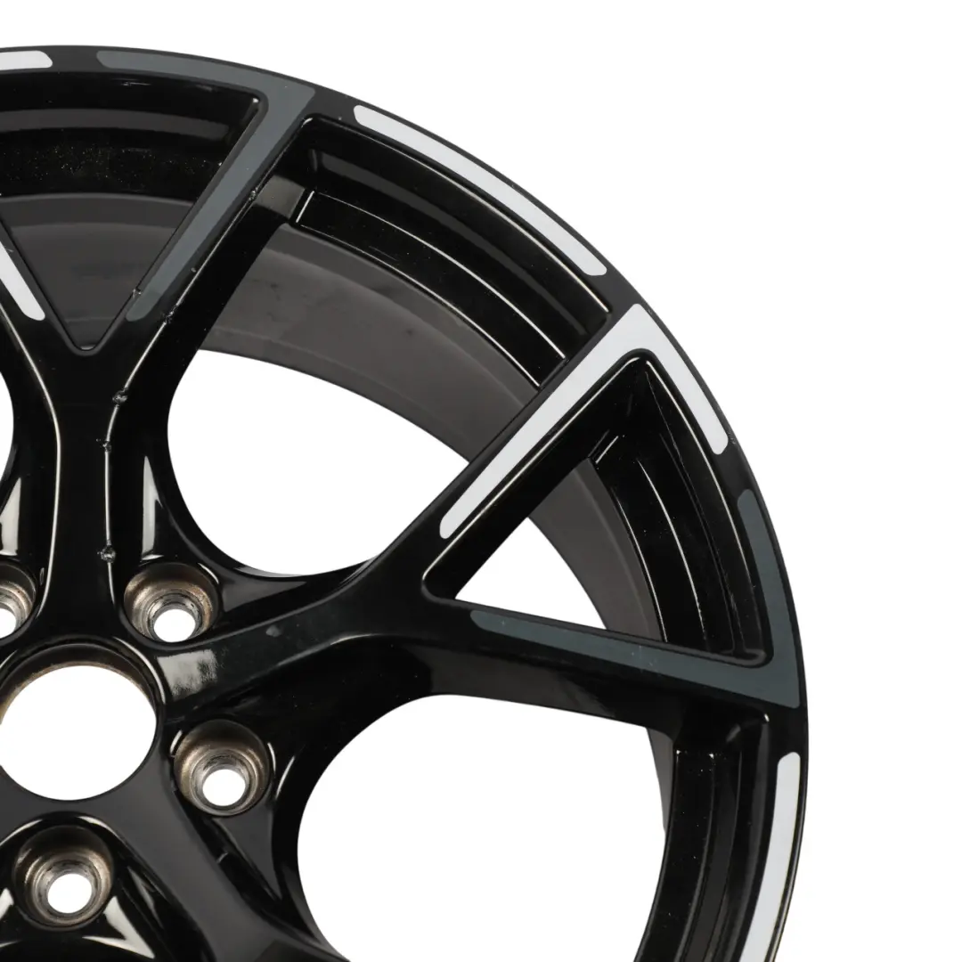 Audi RS3 8Y Rear Wheel Rim Alloy Black 19" 8J ET:46 - SKU 8Y0601025BQ-1 - Part number 8Y0601025BQ