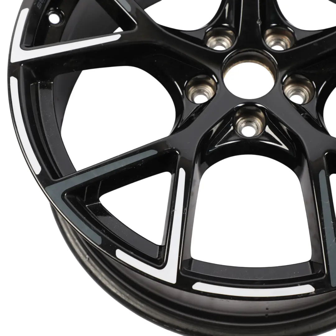 8Y Hinter Rad Felge Leichtmetall Schwarz 19" 8J ET:46 für Audi RS3 mit Teilenummer 8Y0601025BQ Audi RS3 8Y Hinter Rad Felge Leichtmetall Schwarz 19" 8J ET:46 - SKU 8Y0601025BQ-1 - Teilenummer 8Y0601025BQ