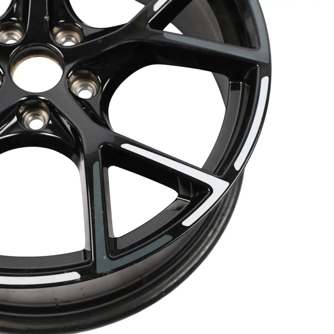 Audi RS3 8Y Rear Wheel Rim Alloy Black 19" 8J ET:46 - SKU 8Y0601025BQ-1 - Part number 8Y0601025BQ