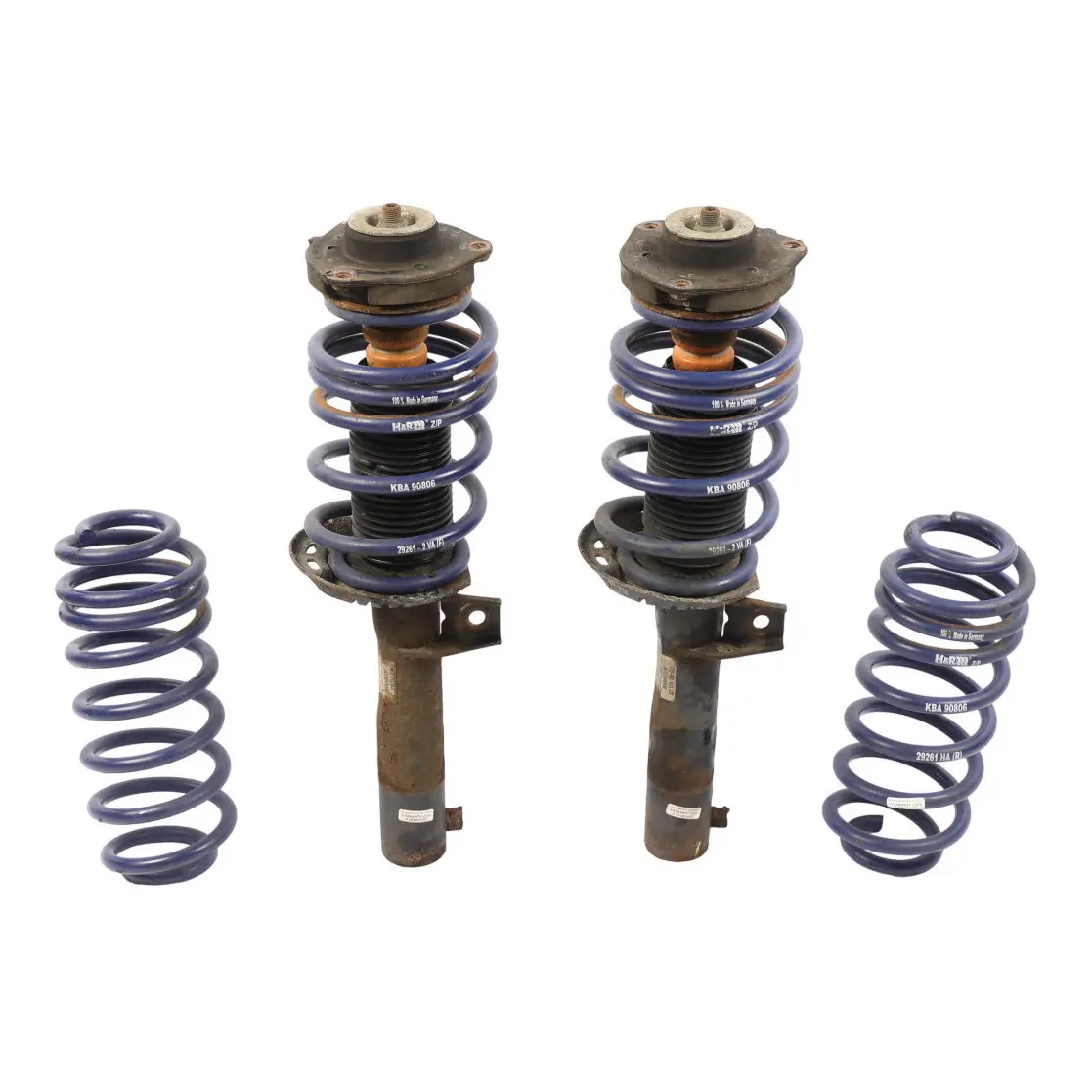 Audi A3 8P Front Suspension Spring Strut Shock Set Left Right N/O/S 1T0413031CF