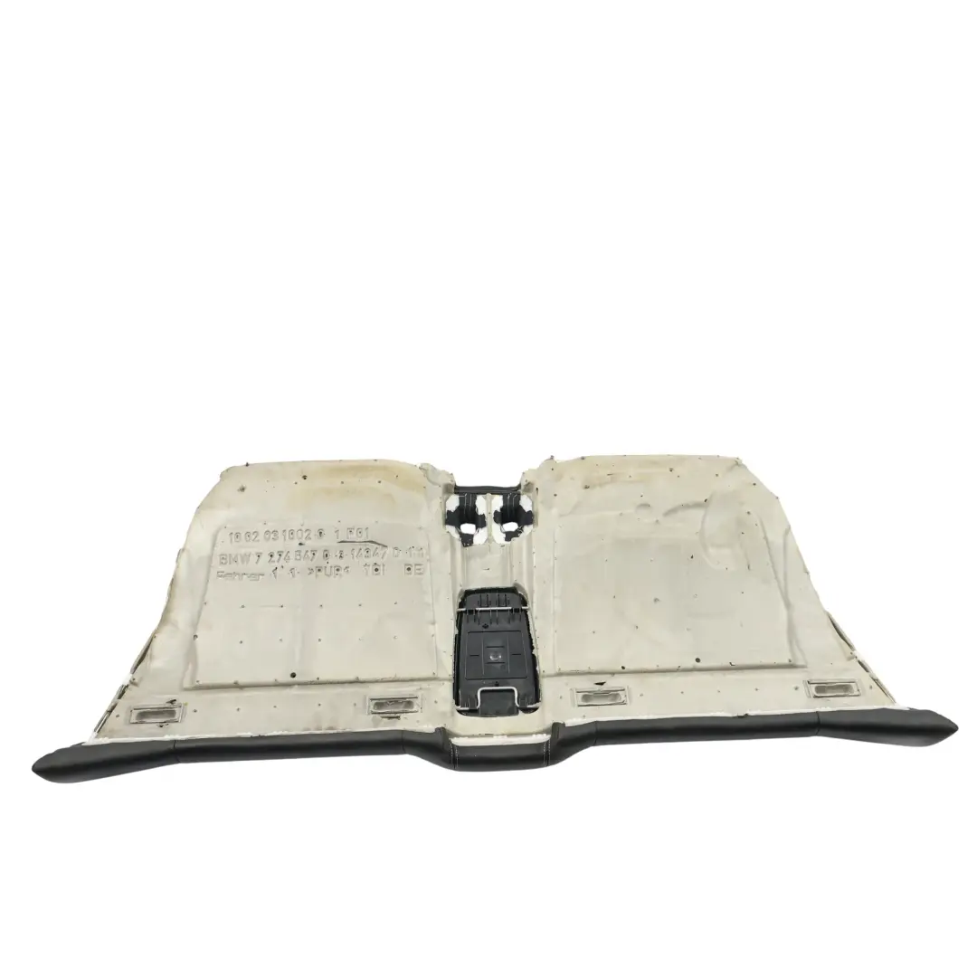 BMW F23 LCI Cabrio Rücksitzbezug Rücksitzbank Sofa Leder Dakota Schwarz - SKU 9109305 - Teilenummer 9109305