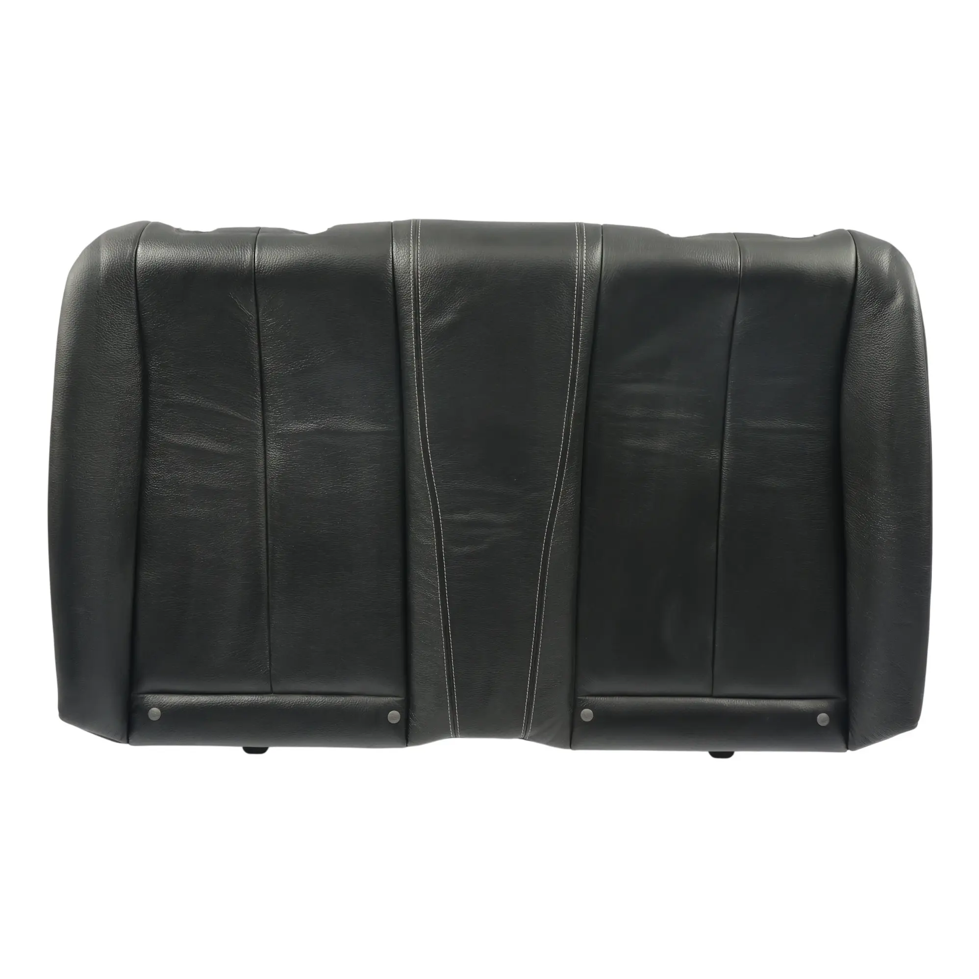 BMW F23 LCI Convertible Asiento Trasero Respaldo Banco Sofá Cuero Dakota Negro