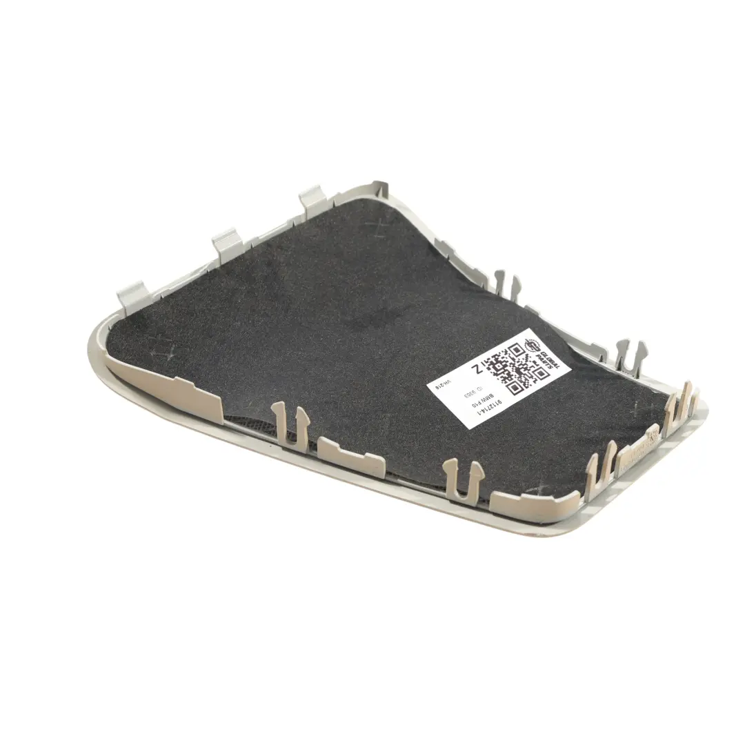 Parcel Shelf Loudspeaker Trim Cover Panel Right O/S Veneto Beige to BMW F10 with Part number 9112714 BMW F10 Parcel Shelf Loudspeaker Trim Cover Panel Right O/S Veneto Beige - SKU 9112714-1 - Part number 9112714