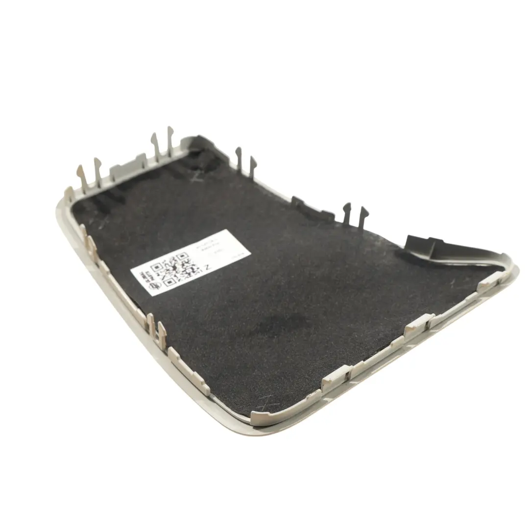 Parcel Shelf Loudspeaker Trim Cover Panel Right O/S Veneto Beige to BMW F10 with Part number 9112714 BMW F10 Parcel Shelf Loudspeaker Trim Cover Panel Right O/S Veneto Beige - SKU 9112714-1 - Part number 9112714