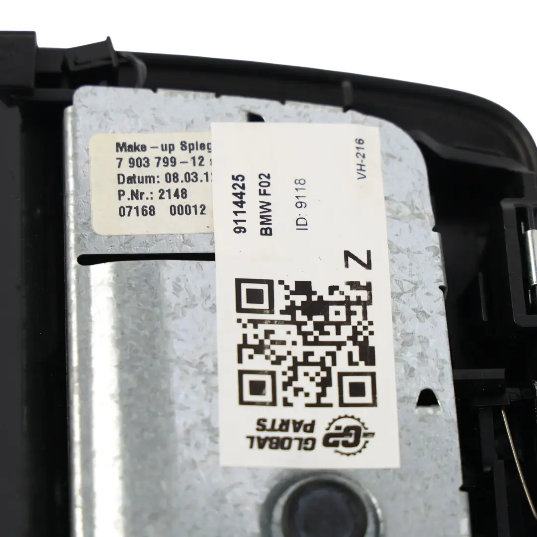 BMW F02 F04 Interior Techo Luz Trasera Vista Espejo 7903799 - SKU 9114425 - Número de pieza 9114425