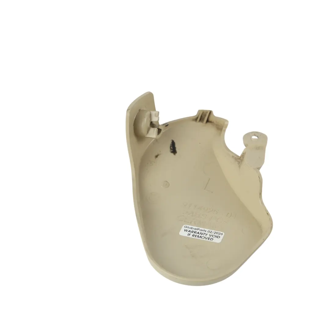 Funda Asiento Delantero Interior Izquierda Beige 9114925 para BMW E93 Convertible con número de pieza 9143427 BMW E93 Convertible Funda Asiento Delantero Interior Izquierda Beige 9114925 - SKU 9143427 - Número de pieza 9143427