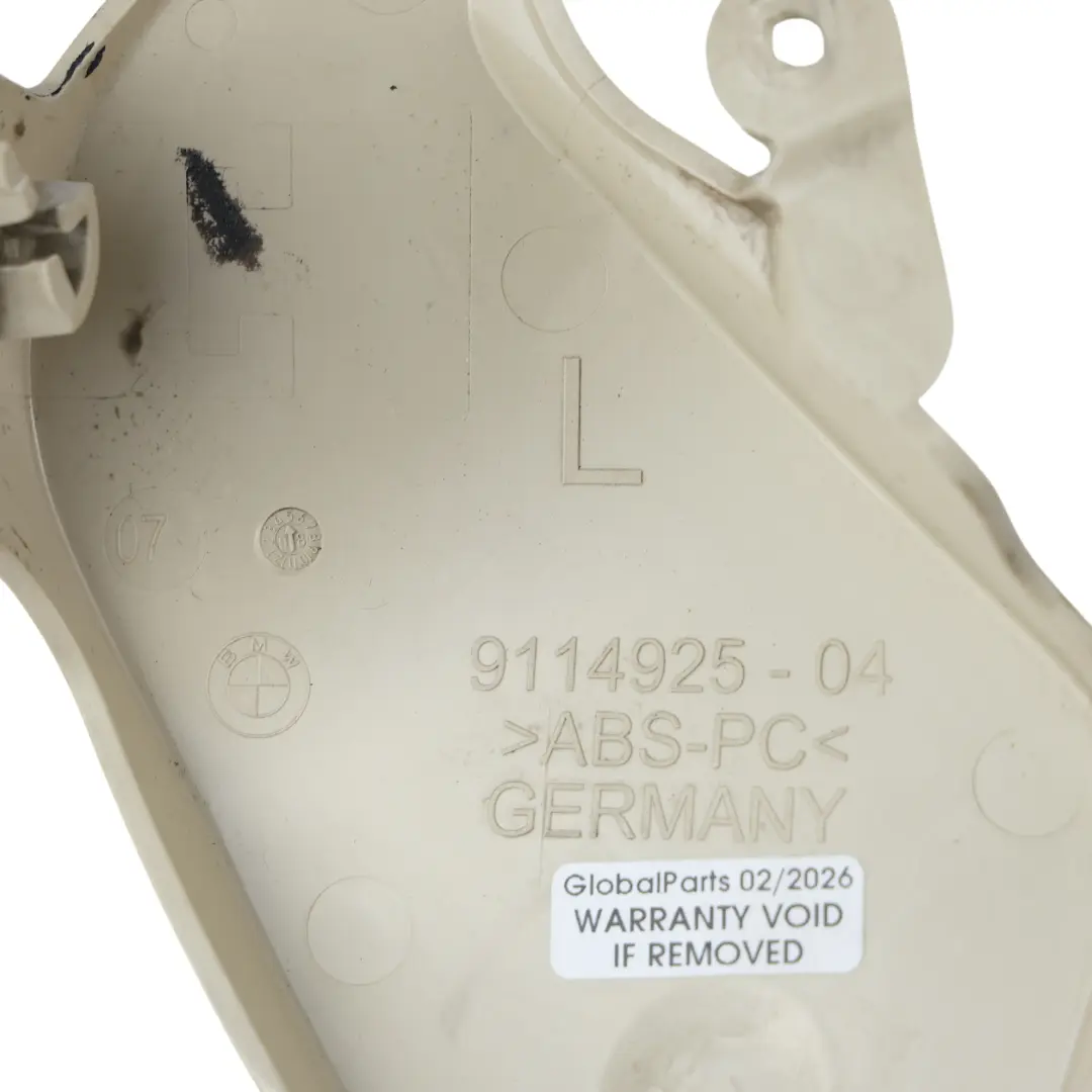 BMW E93 Convertible Funda Asiento Delantero Interior Izquierda Beige 9114925 - SKU 9143427 - Número de pieza 9143427