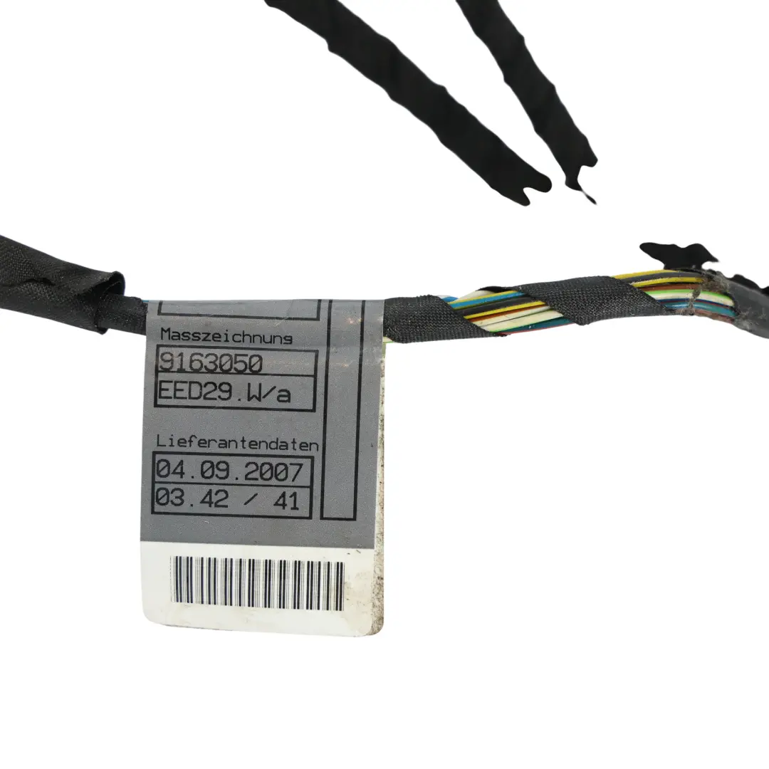 BMW E60 E61 LCI Set Cavi Cablaggio Porta Lato Guidatore - SKU 9120777 - Numero di parte 9120777