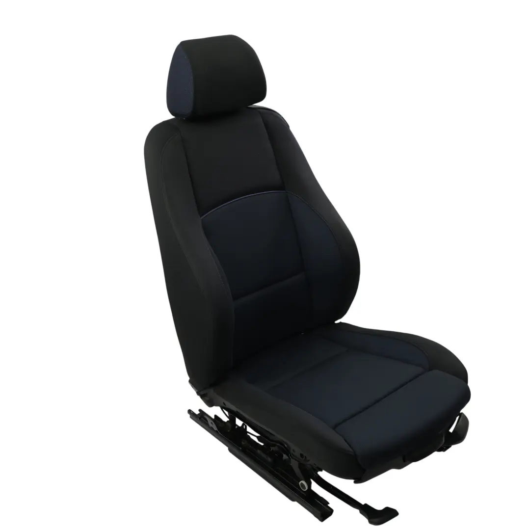 Vordersitz M Sport Links Interieur Stoff Netzwerk Monaco Blau für BMW E81 mit Teilenummer 9124291 BMW E81 Vordersitz M Sport Links Interieur Stoff Netzwerk Monaco Blau - SKU 9124291-2 - Teilenummer 9124291