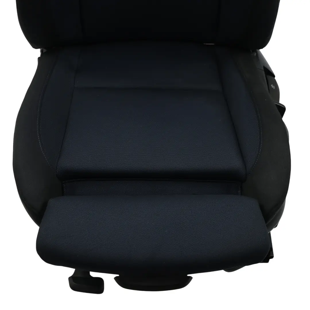 BMW E81 Sedile Anteriore M Sport Sinistro Interno Tessuto Rete Monaco Blu - SKU 9124291-2 - Numero di parte 9124291