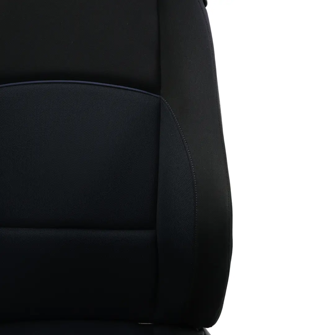 BMW E81 Sedile Anteriore M Sport Sinistro Interno Tessuto Rete Monaco Blu - SKU 9124291-2 - Numero di parte 9124291