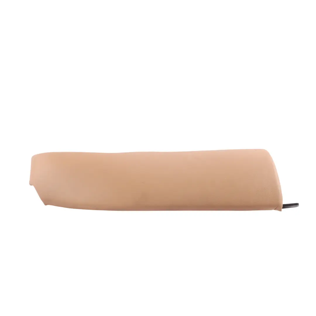 BMW E61 Rear Seat Side Finisher Lateral Leather Natur Brown Right O/S - SKU 9126198 - Part number 9126198
