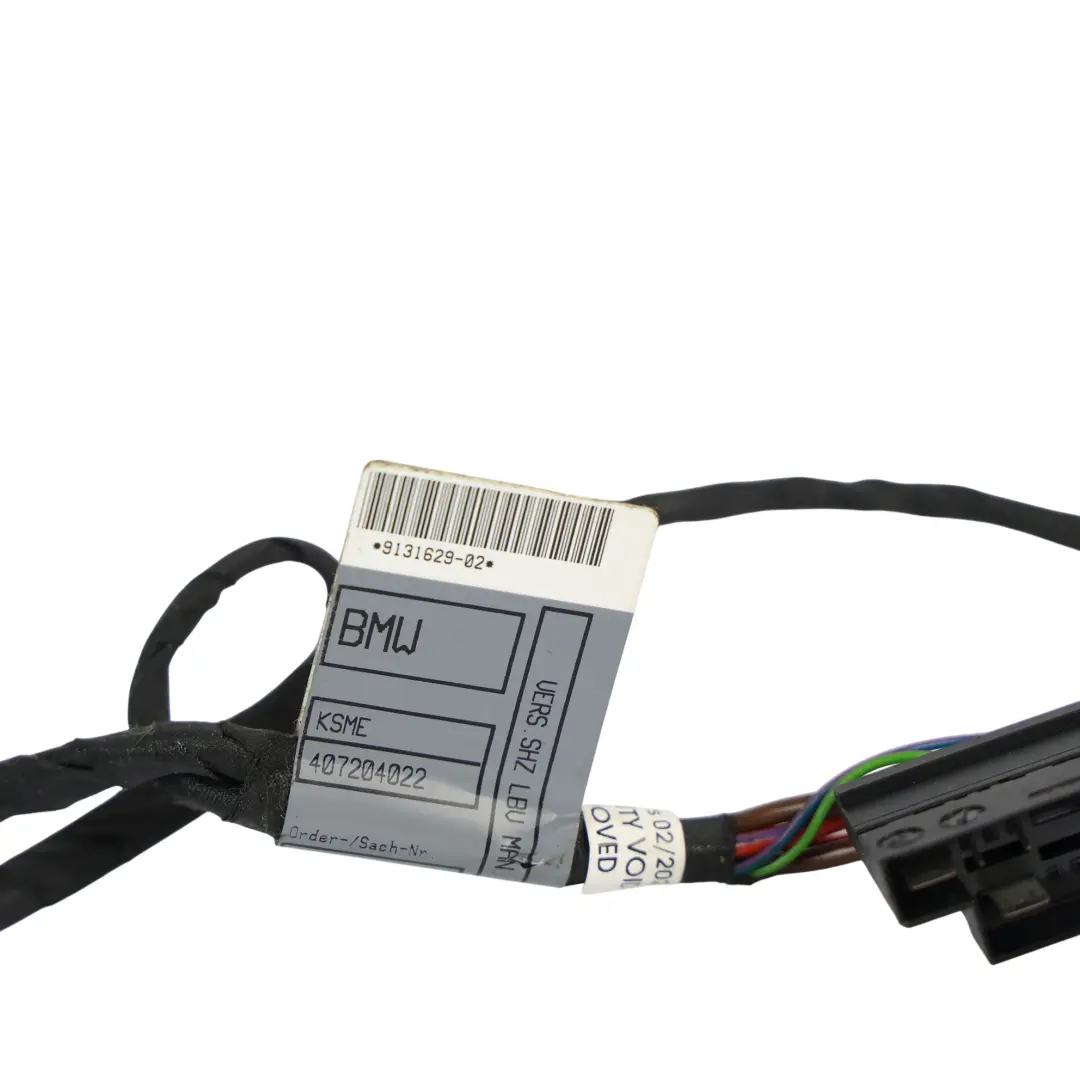 Cableado Del Portón Trasero para BMW X1 E84 con número de pieza 9131629 BMW X1 E84 Cableado Del Portón Trasero - SKU 9131629 - Número de pieza 9131629