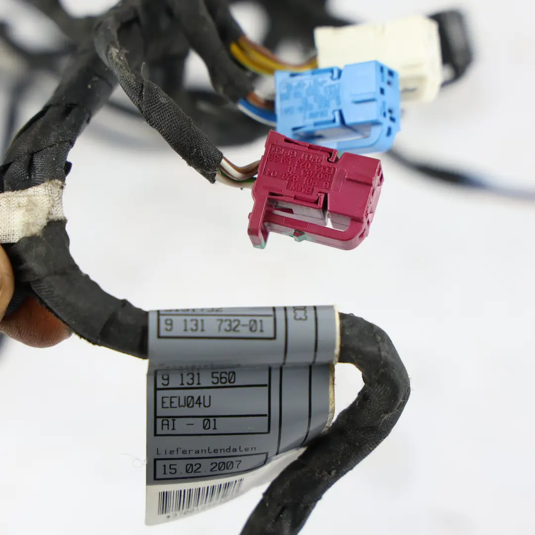 BMW E81 E82 E88 E92 Faisceau De Câblage À Mémoire Siège Passager 9131732 - SKU 9131734 - Numéro de pièce 9131734