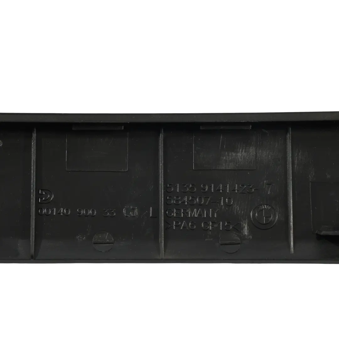 BMW F01 F02 F04 Striscia Rivestimento Della Porta Posteriore Sinistra - SKU 9141423 - Numero di parte 9141423