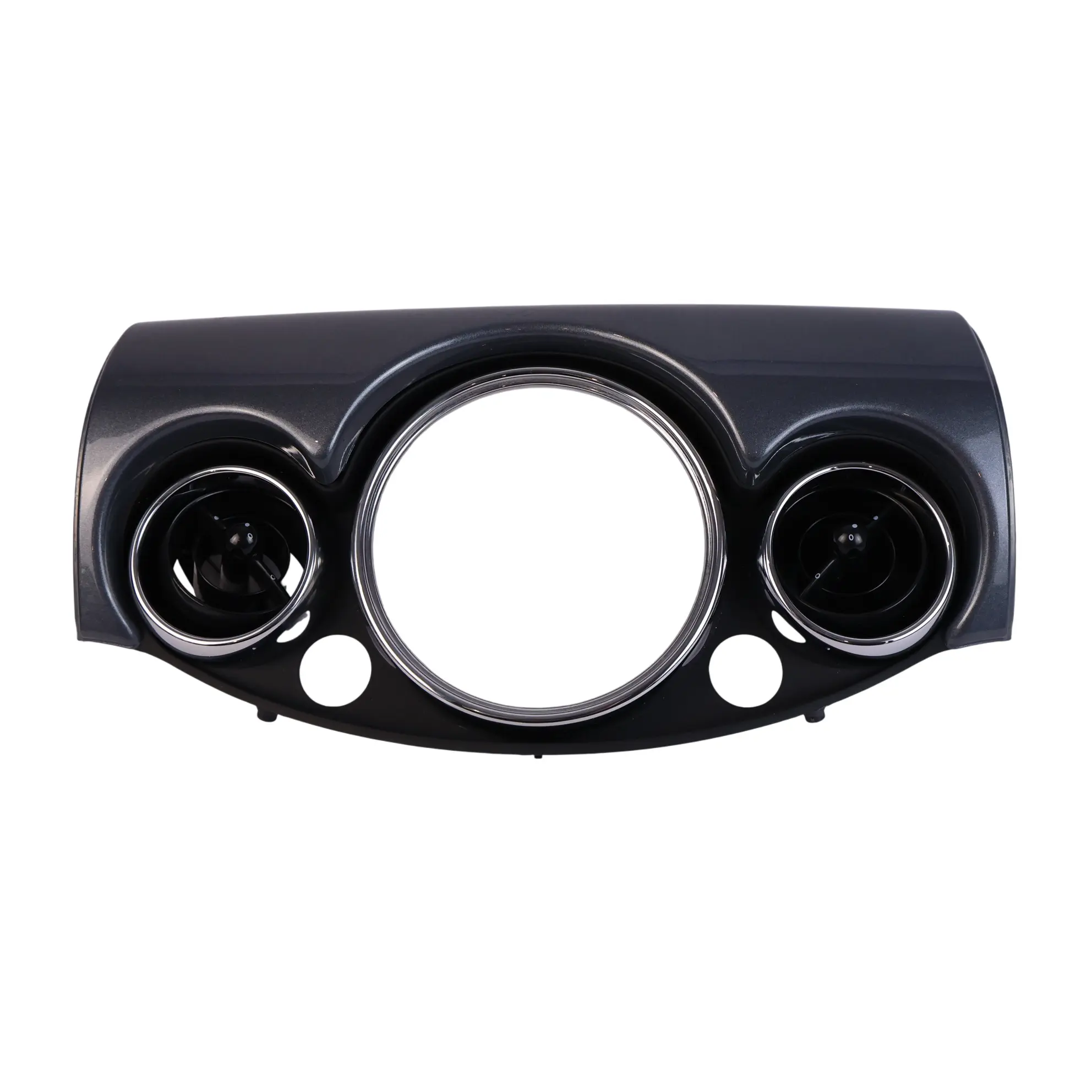 Mini Cooper R50 R53 Dashboard Center Frame Air Vents Carrier Anthracite 9141918