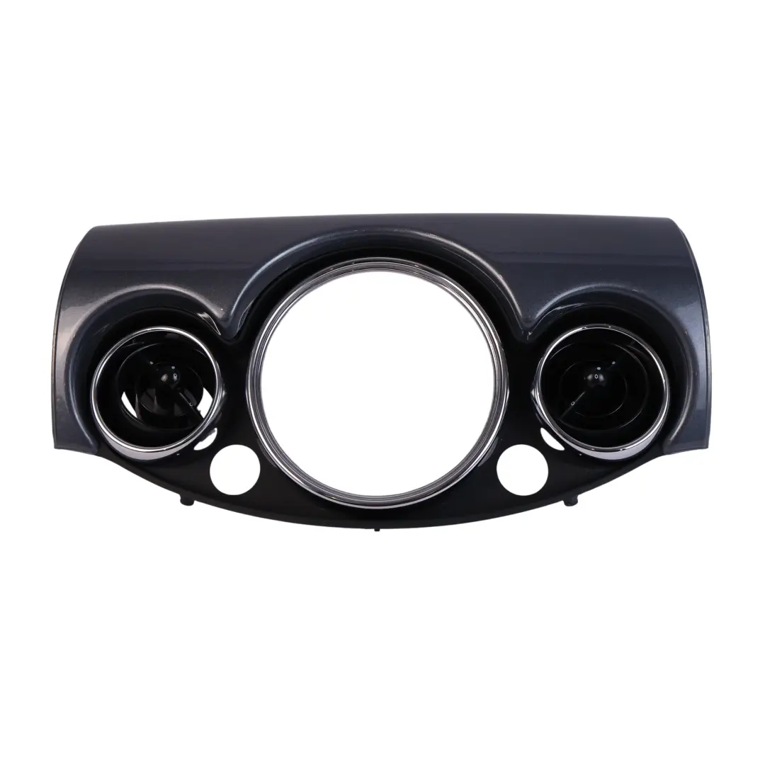 Mini Cooper R50 R53 Dashboard Center Frame Luftschlitze Träger Anthrazit - SKU 9141918-12 - Teilenummer 9141918