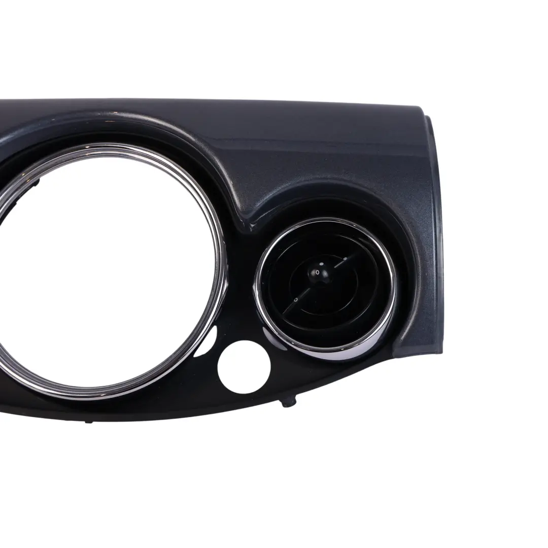 Dashboard Center Frame Air Vents Carrier Anthracite to Mini Cooper R50 R53 with Part number 9141918 Mini Cooper R50 R53 Dashboard Center Frame Air Vents Carrier Anthracite - SKU 9141918-12 - Part number 9141918