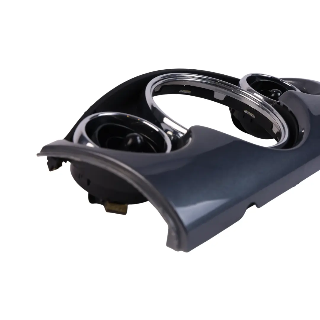 Mini Cooper R50 R53 Dashboard Center Frame Luftschlitze Träger Anthrazit - SKU 9141918-12 - Teilenummer 9141918