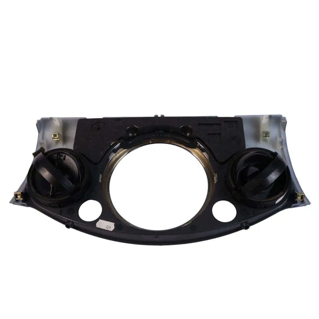 Mini Cooper R50 R53 Cruscotto Telaio Prese D'Aria Portaoggetti Antracite - SKU 9141918-12 - Numero di parte 9141918