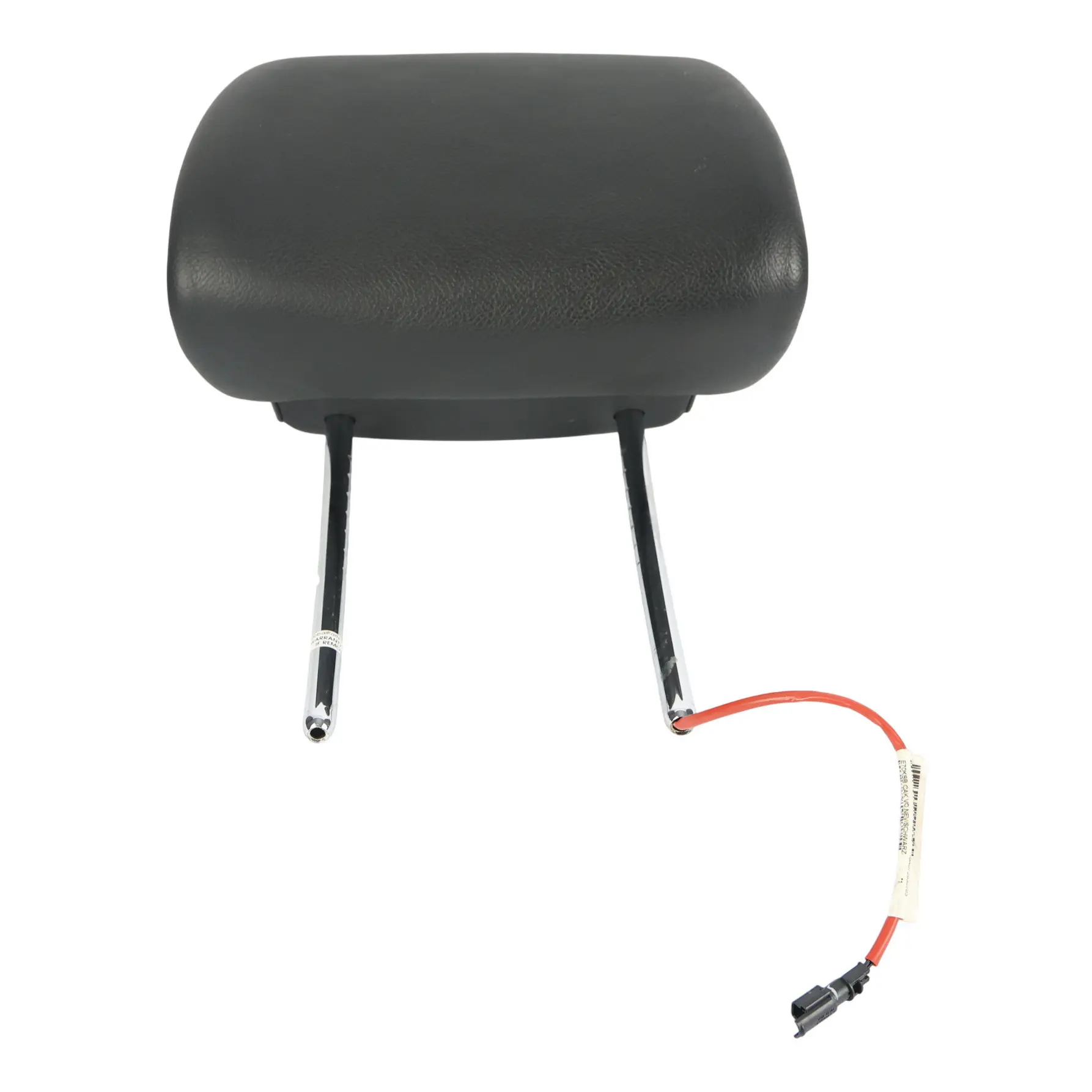 BMW X5 E70 X6 E71 Front Seats Headrest Head Rest Leather Black 9149529